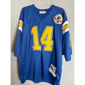 Mitchell & Ness Dan Fouts #14 San Diego Chargers Throwback Jersey Men’s Size 52